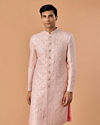 Resplendent Peach Sherwani